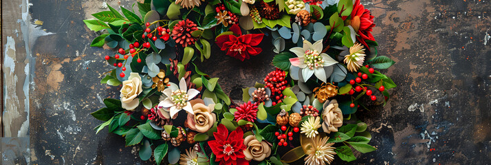 Colorful Wreath DIY Project: Step-By-Step Guide Revealing the Art of Holiday Home Decoration