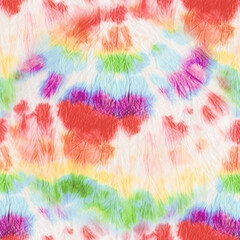 Tie Dye Vector Shirt. Splash Tie Dye Background. Seamless Tie Dye. Pastel Stripy Paint. Rainbow Splash Repeat. Seamless Spot Print. Dirty Background Paint. Stripe Fabric Batik. White Vector Texture.