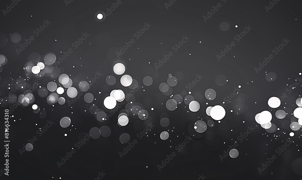 Wall mural abstract bokeh background-generative ai