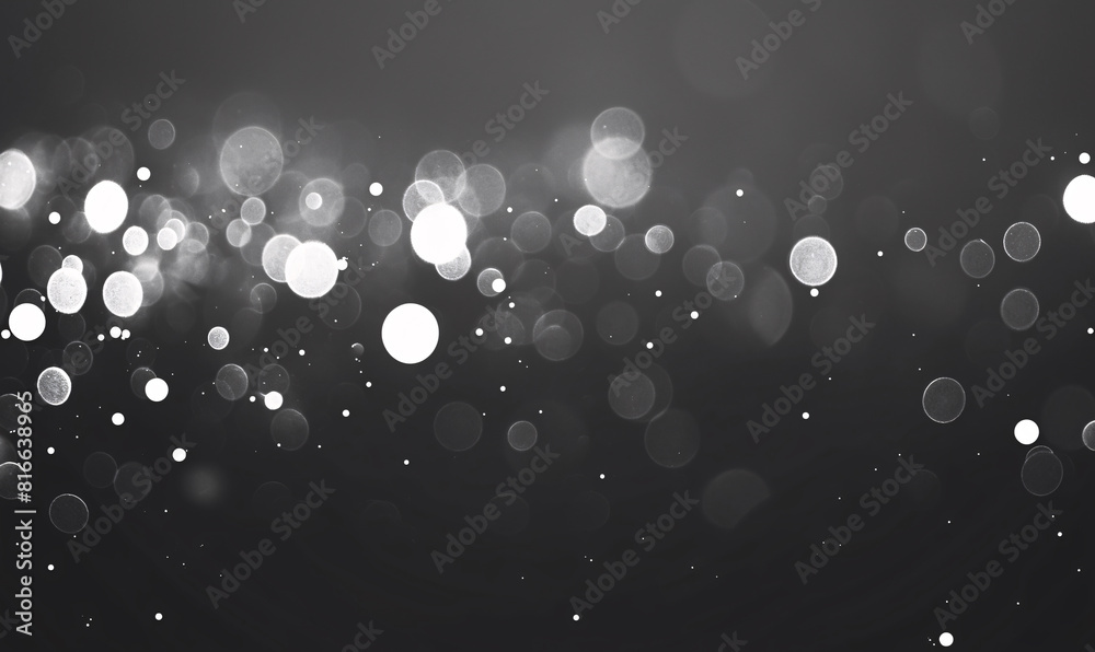 Wall mural abstract bokeh background-generative ai