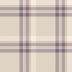 Vector pattern seamless of background fabric check with a plaid tartan texture textile.