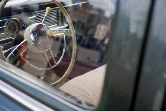 classic retro car -  Packard