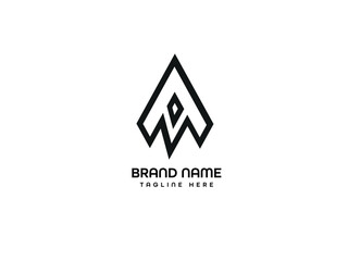 Monogram Letter Logo Design Template