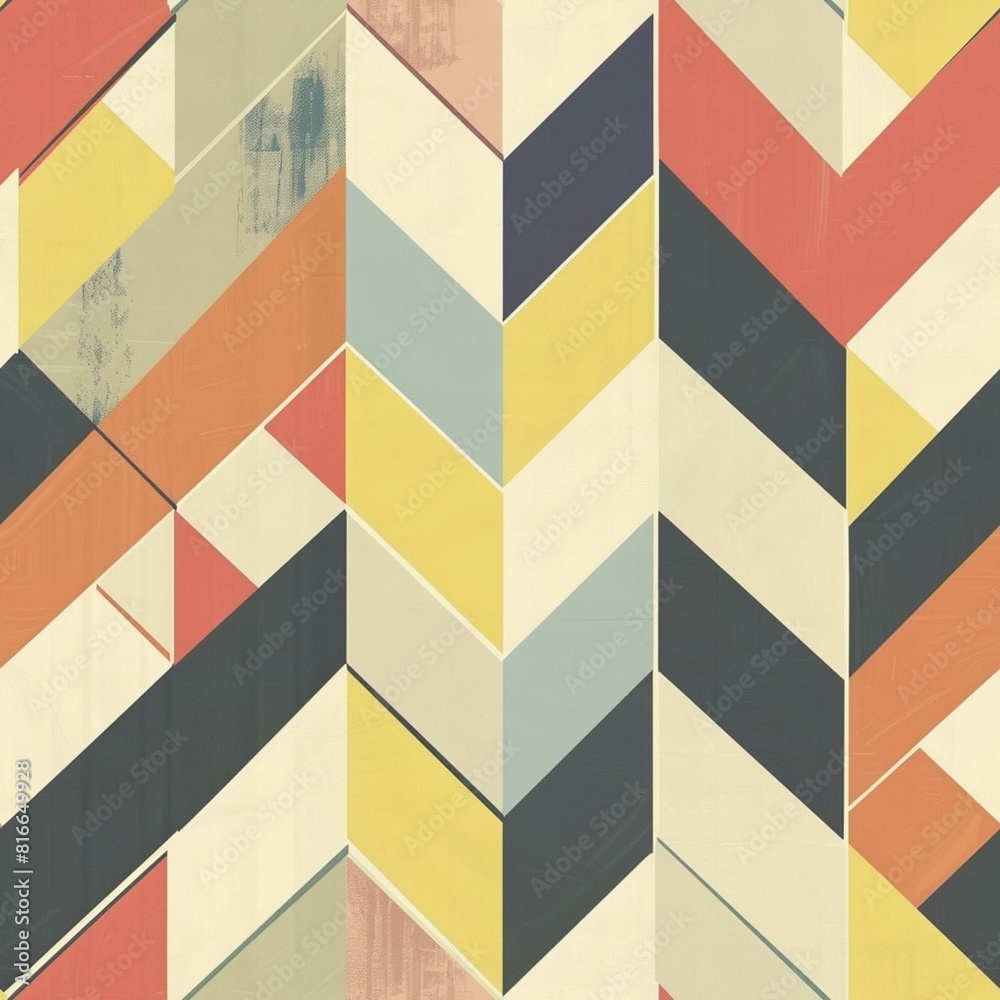 Poster abstract geometric background