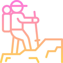 Hiking icon