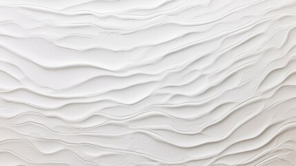 Obraz premium White seamless texture with a pattern of waves. Can be used as a background for design.