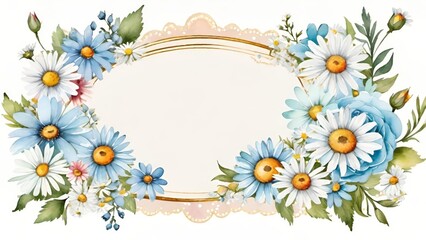 Obraz premium abstract floral background. background with flowers