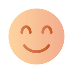 Perfectly designed icon of angel emoji, ready to use vector