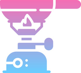 Camping gas icon