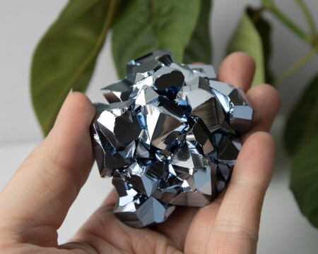 Praseodymium is a paramagnetic material, super realistic