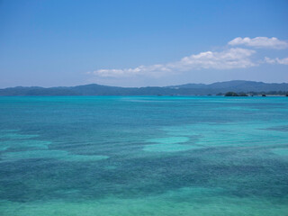 沖縄県　古宇利島の海