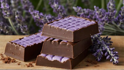 lavender chocolate bar