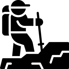 Hiking icon