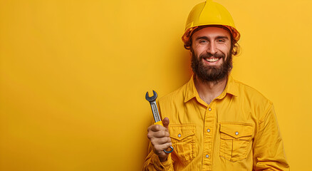 worker with hammer
