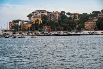 Obraz premium Ligurian coast. Dream countries. Rapallo.