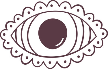 Eye Magical Talisman Doodle