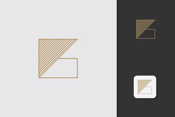 letter b logo design vector template