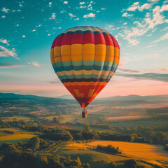 Fototapeta premium 열기구