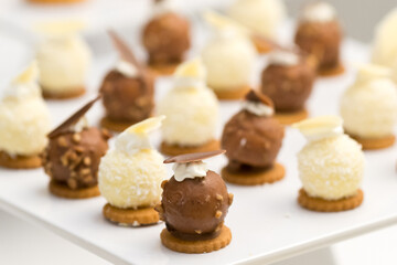 Foto di Dolci, pattern di dolci al cioccolato