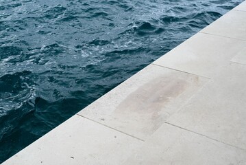 The point where land meets water