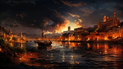 Ancient Rome at War: Dramatic Nighttime Attack on Syracuse