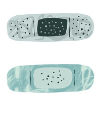 Personal tape colorful stamp painting illustrations 