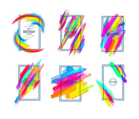 Shape dynamic frame stylish abstract in trendy style vector background . Creative vector modern illustration design. minimalist aesthetic line elements, trendy linear frames