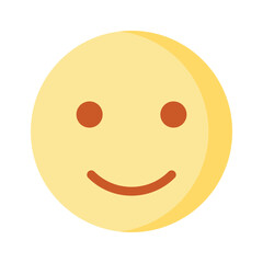 Grab this carefully crafted icon of happy emoji, ready for premium use