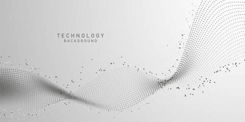 Abstract technology background, modern design vector illustration