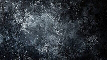 Fototapeta premium Moody dark black with gray concrete texture or backdrop with space for text and picture