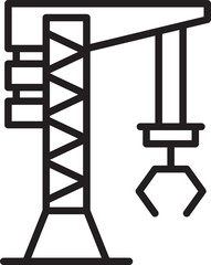 Construction Crane Icon