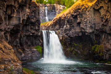 White River Falls in White River Falls State Park, near Maupin, Oregon