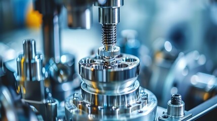 Utilizing lathe or cnc machine in metallurgical production processes for precision results