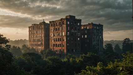 Naklejka premium Post industrial utopia