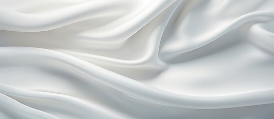 A white textile background that provides ample copy space for images