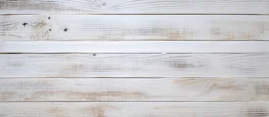 A white wooden board forming a background with space for images or text. with copy space image....