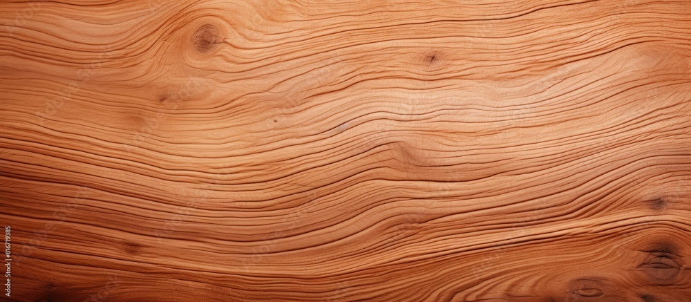 Poster Copy space image of a textured wood background with a natural abstract design