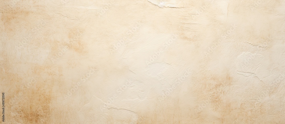 Poster a rough textured white beige paper background with light spots offering a blank copy space image in 