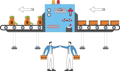 Production Profit, Achievement, Analyzing, Automated