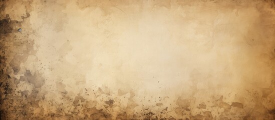 Naklejka premium A vintage wallpaper with an old parchment paper texture perfect as a background for your creative projects. with copy space image. Place for adding text or design