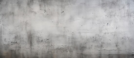 A textured gray wall made of cement with a slightly light gray color providing an abstract paint texture as a background for a copy space image