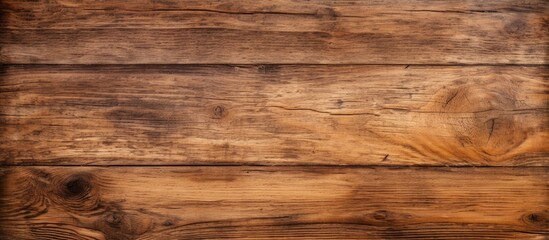 Texture surface of an antique wooden plank board with copy space image