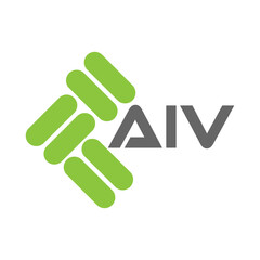 AIV letter logo vector design, AIV simple and modern logo. AIV luxurious alphabet design
