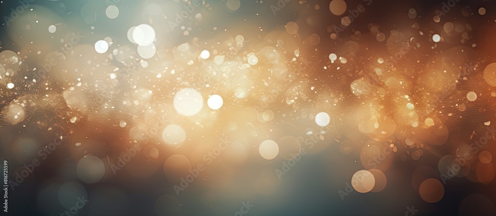 Aufkleber A background image with abstract texture and a soft bokeh effect of light. with copy space image. Place for adding text or design