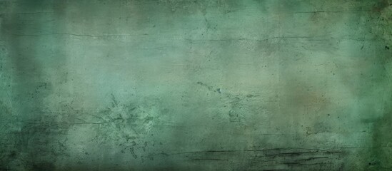 Obraz premium A worn green backdrop with grunge background or texture providing ample copy space for images