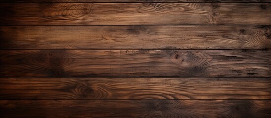 A top view of a wood background with side lighting creating dark shadows and leaving copy space in the image