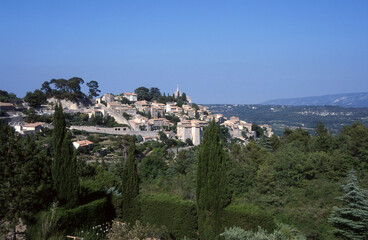 Fototapeta na wymiar Bonnieux - Département Vaucluse in der Region Provence-Alpes-Côte d’Azur in Südfrankreich