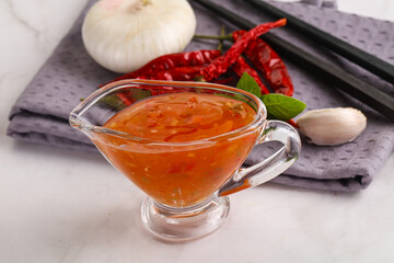 Chinese traditional sweet and sour sauce