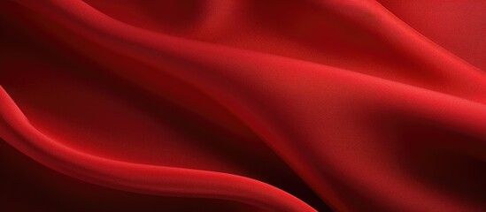 Obraz premium The red sport fabric texture can be seen in this copy space image