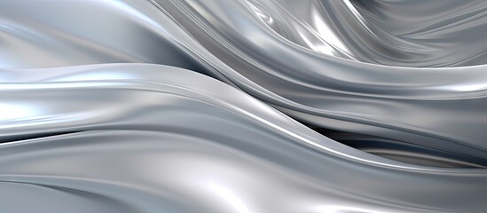 Obraz premium Silver abstract background with room for copy space image